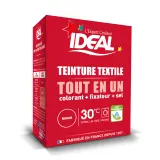 IDEAL Teinture textile tout en un rouge