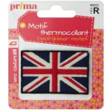 PRIMA Motif thermocollant drapeau Grande Bretagne sans couture