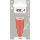 PRIMA Fil polyester bordeaux 200m