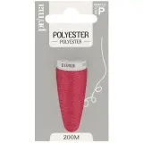 PRIMA Fil polyester grenat 200m