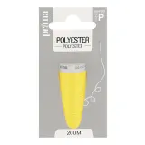 PRIMA Fil polyester jaune 200m