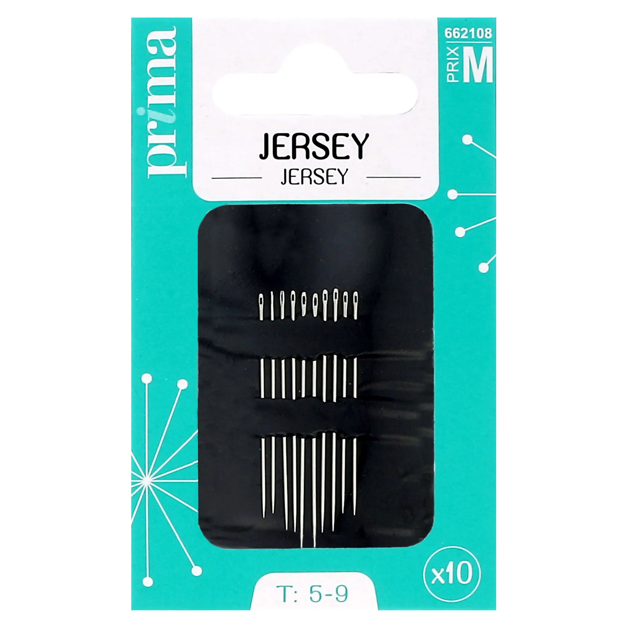 PRIMA Aiguilles jersey taille 5-9