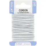 PRIMA Cordon élastique rond 3.5m x 2.5mm