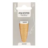 PRIMA Fil polyester jaune 200m