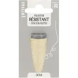 PRIMA Fil polyester résistant beige 30m