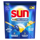 SUN Capsules lave-vaisselle 4 en 1 citron