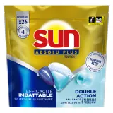 SUN Absolu plus Capsules lave-vaisselle tout en 1 biocarbonate actif