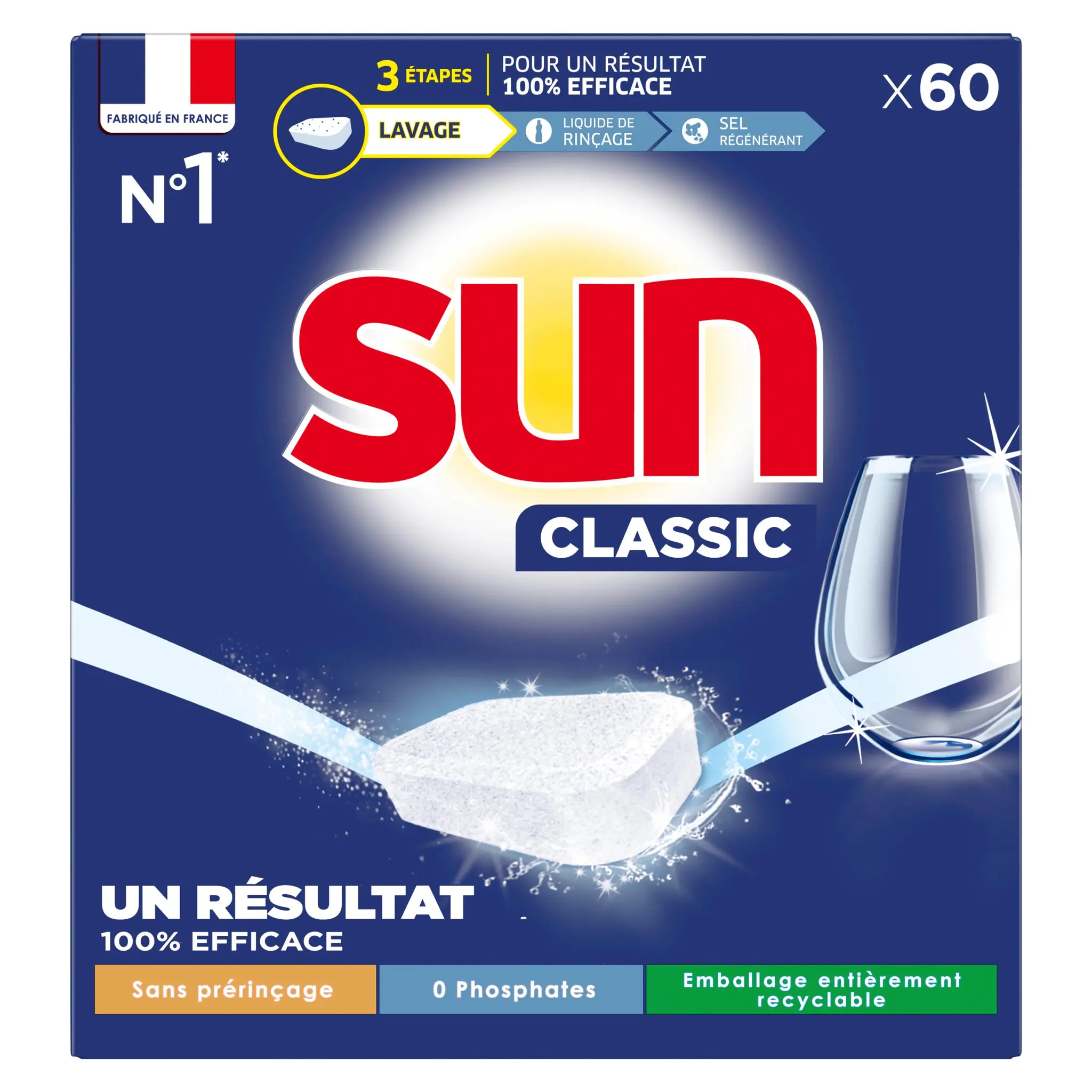SUN Tablettes lave-vaisselle