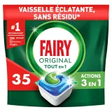 FAIRY Original Tablettes lave-vaisselle action 3 en 1