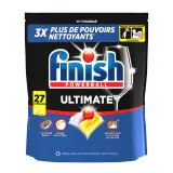 FINISH Capsules lave-vaisselle ultimate citron