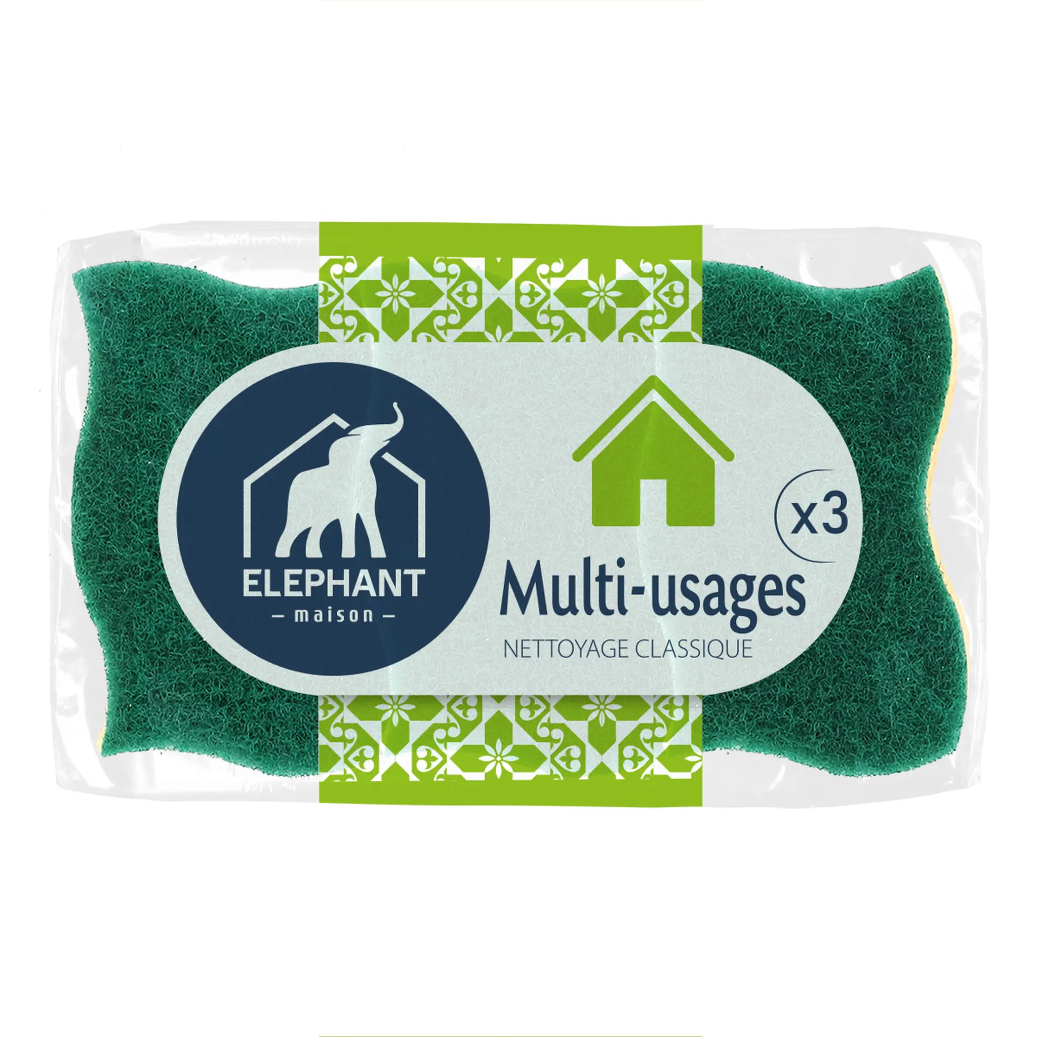 ELEPHANT Éponges multi-usages