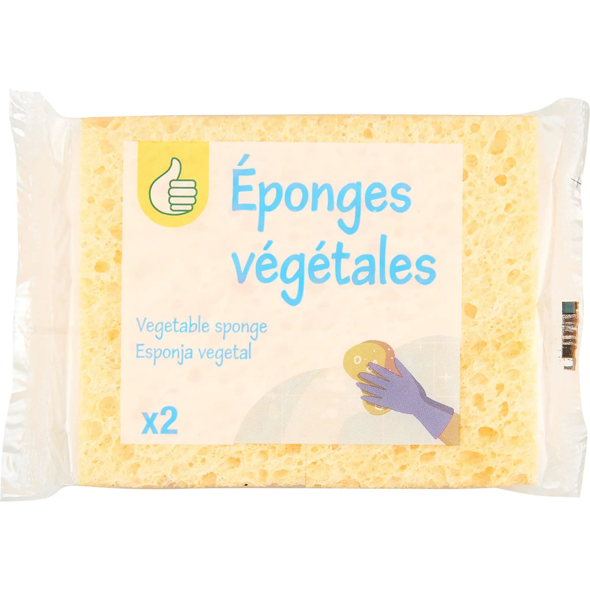 POUCE Éponge végétale