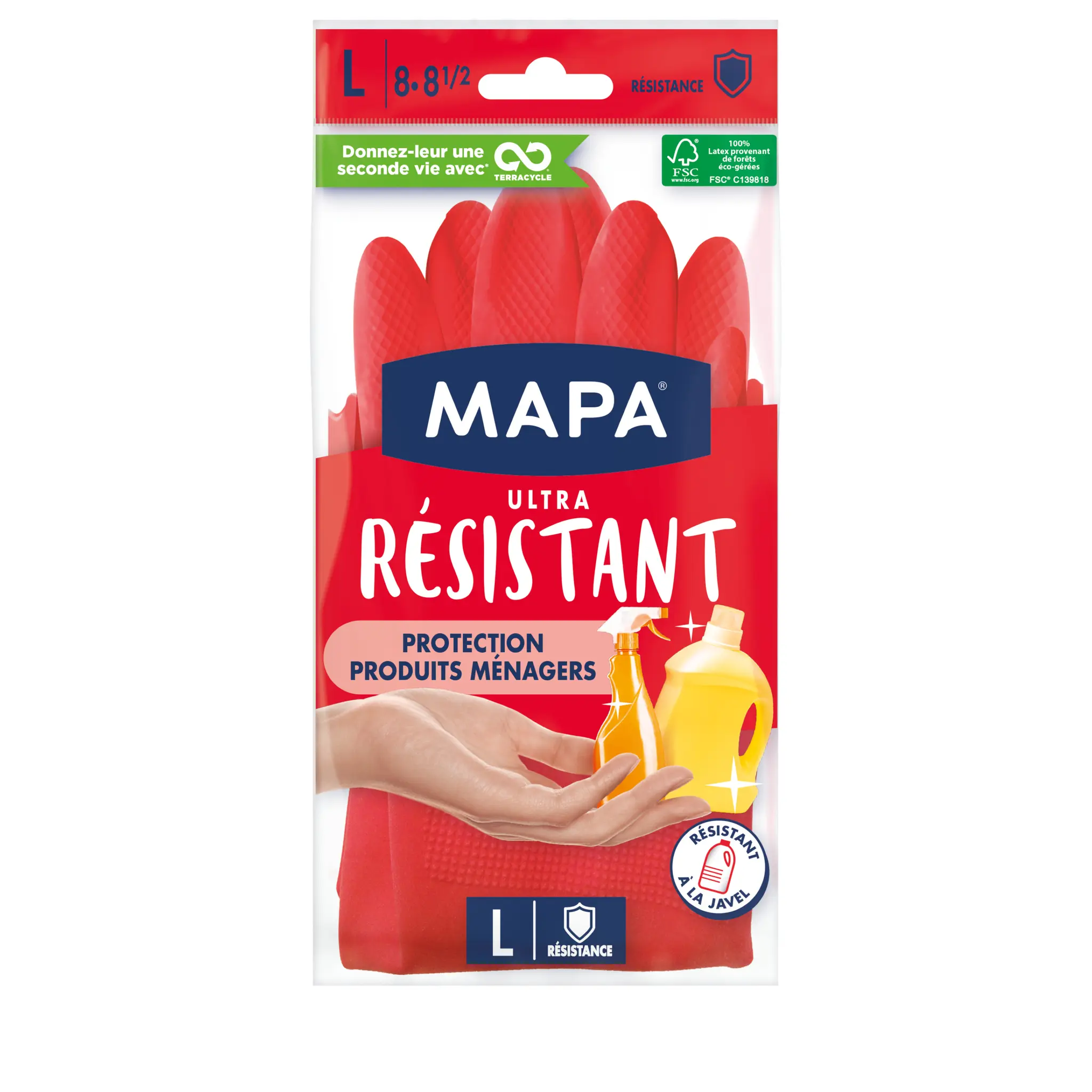 MAPA Gants ultra-résistants taille L