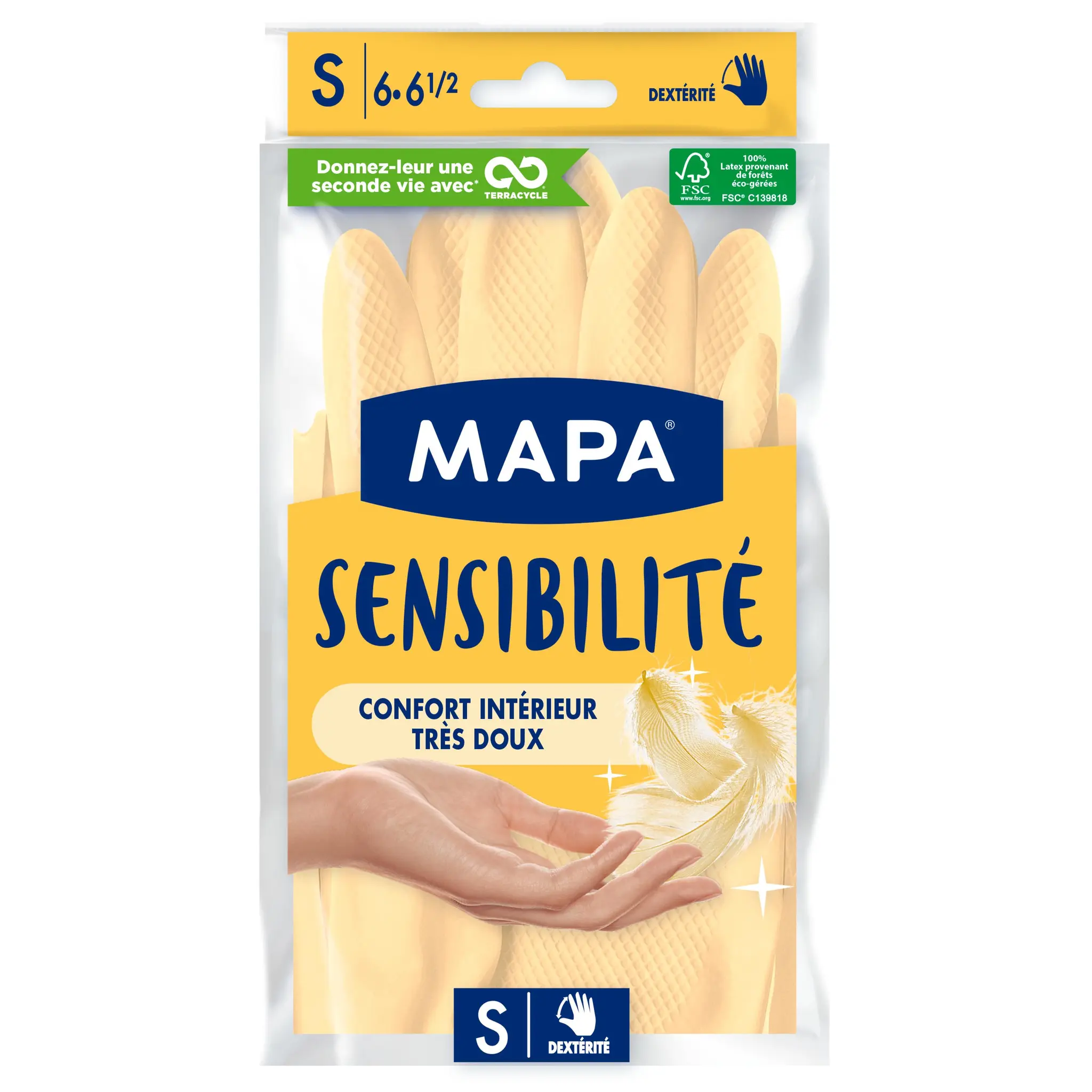 MAPA Gants protection satinée taille S