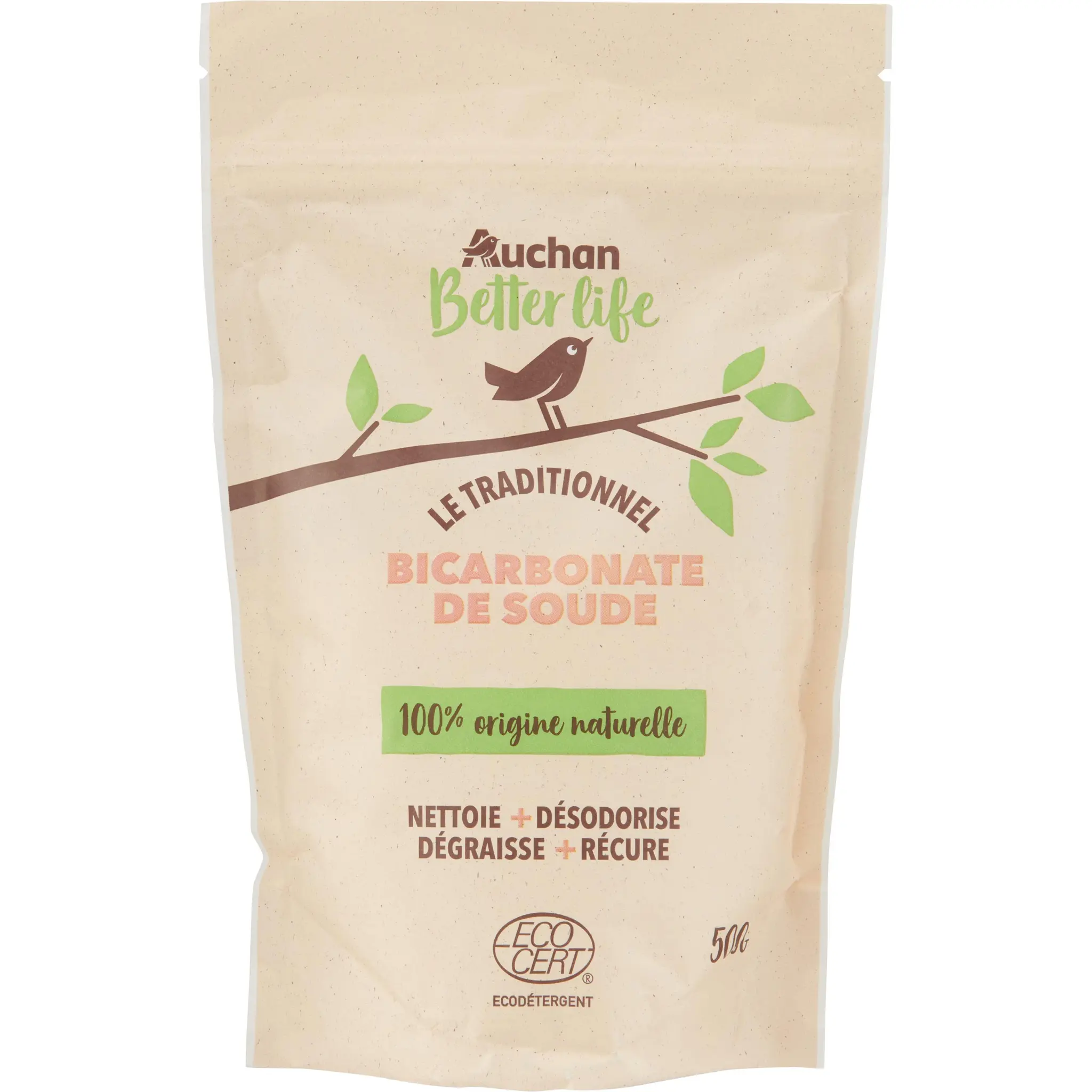 AUCHAN BETTER LIFE Ecodet Bicarbonate de soude