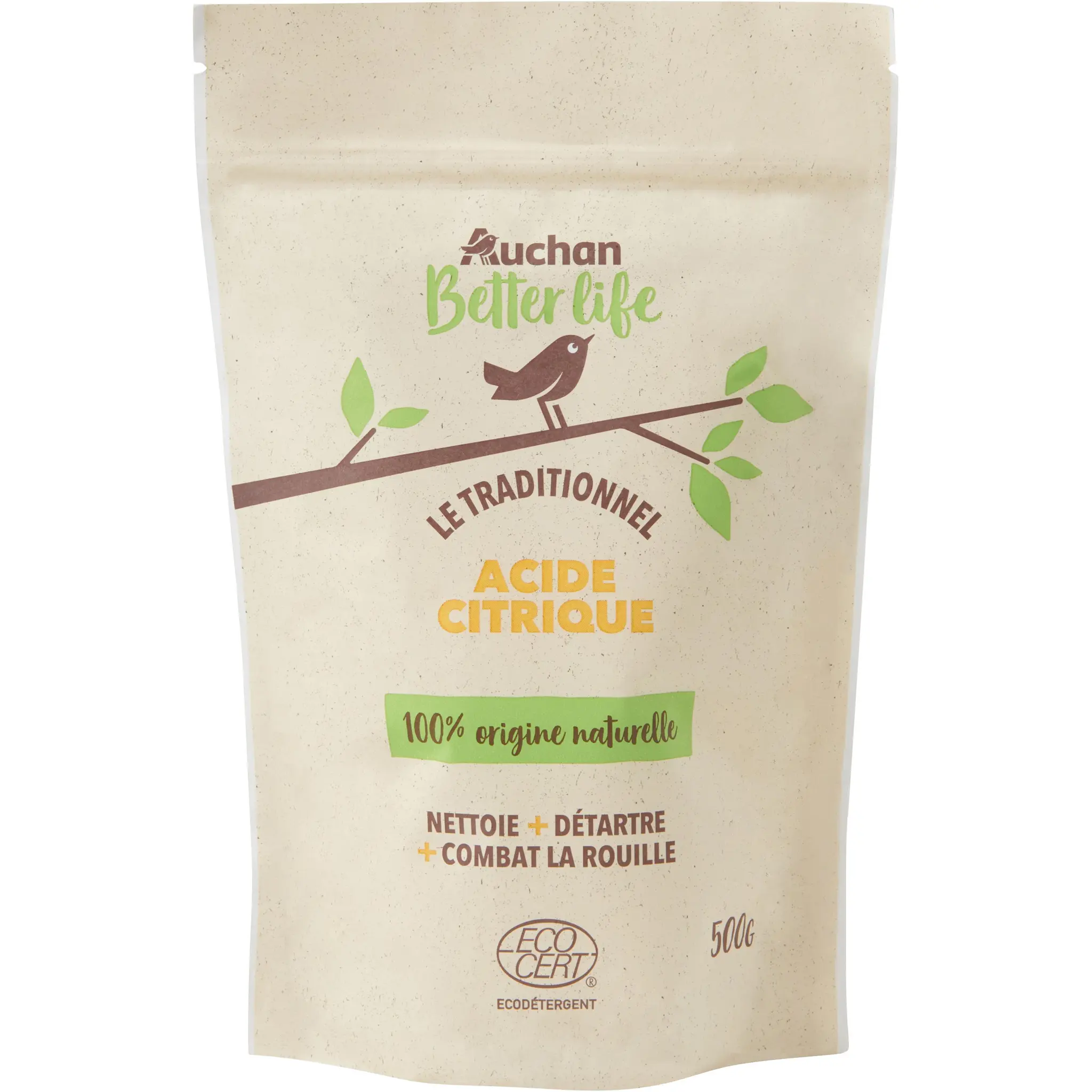 AUCHAN BETTER LIFE Ecodet Acide citrique