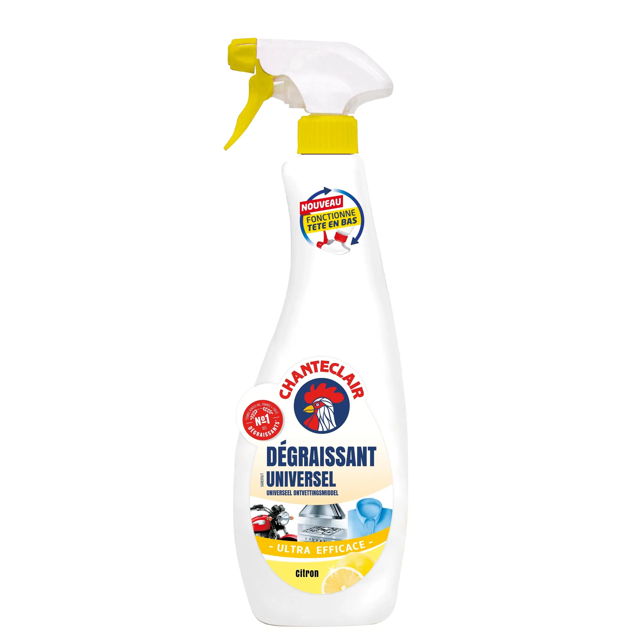 CHANTECLAIR Spray dégraissant citron