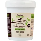 AUCHAN BETTER LIFE Ecodet Savon noir mou à l'huile de lin