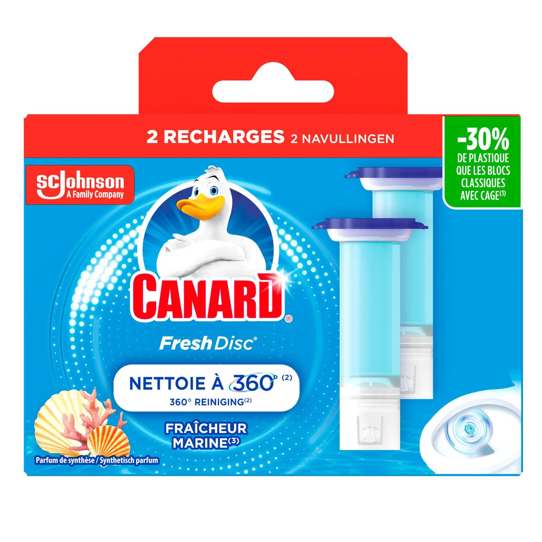 CANARD Fresh disc recharges fraîcheur marine