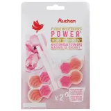 AUCHAN Bloc wc power detartrant fleur mysterieuse magnolia