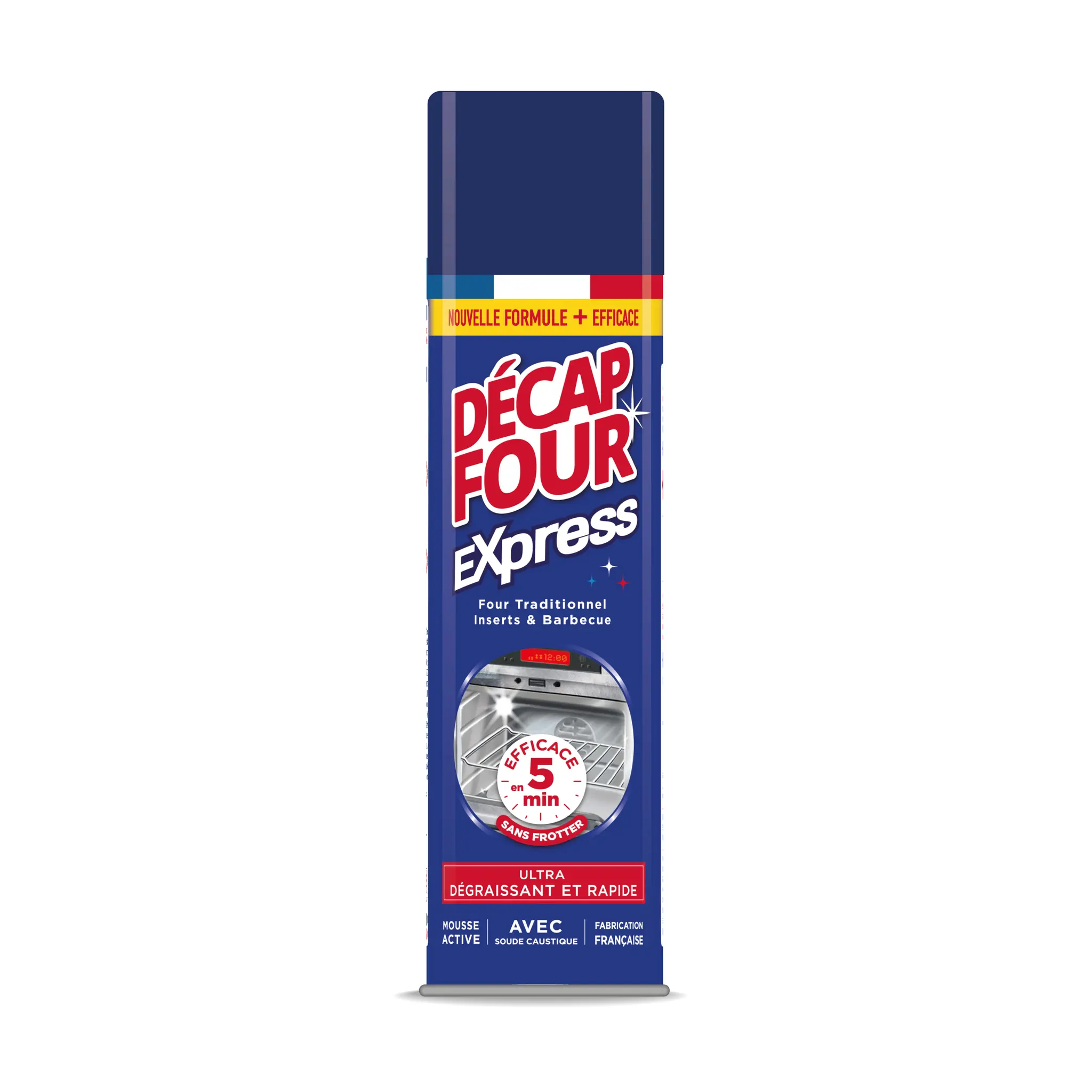 DECAP FOUR Mousse nettoyante ultra dégraissant four inserts et barbecue