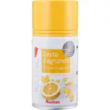 AUCHAN Recharge pour diffuseur automatique zestes d'agrumes