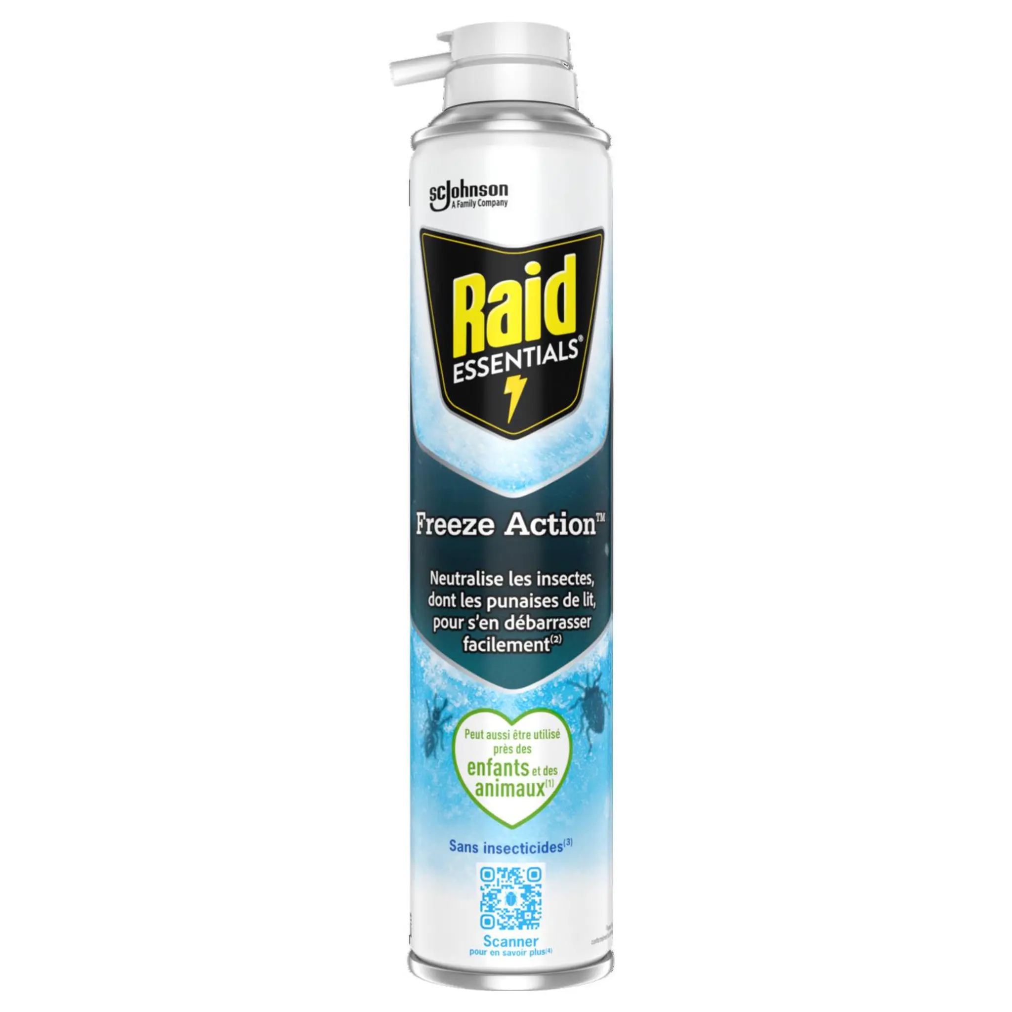 RAID Aerosol freeze neutralisant insectes rampants