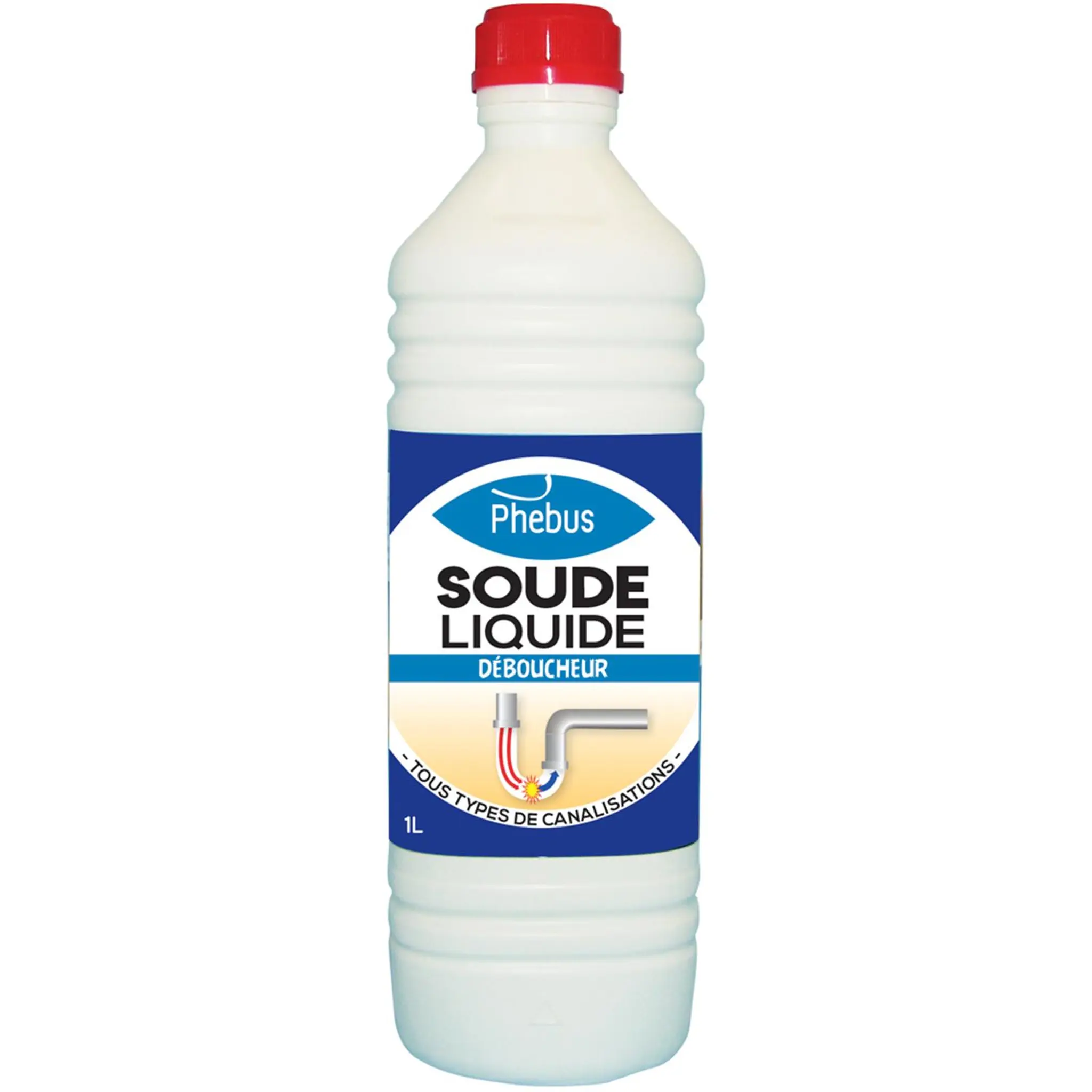 PHEBUS Soude liquide déboucheur
