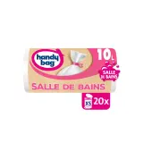 HANDY BAG Sacs poubelle salle de bains 10L