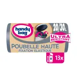 HANDY BAG Sacs poubelle haute fixation élastique matière recyclé 20l/30l
