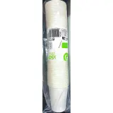 AUCHAN ESSENTIEL Lot de 50 gobelets en carton 19.5cl