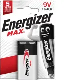 ENERGIZER Pile alcaline Max 9V