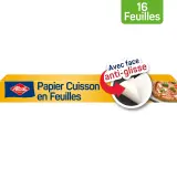 ALBAL Papier cuisson en feuilles surface anti-glisse 42cm x 38cm