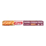 ALFAPAC Papier cuisson naturel en feuilles anti-adhérent