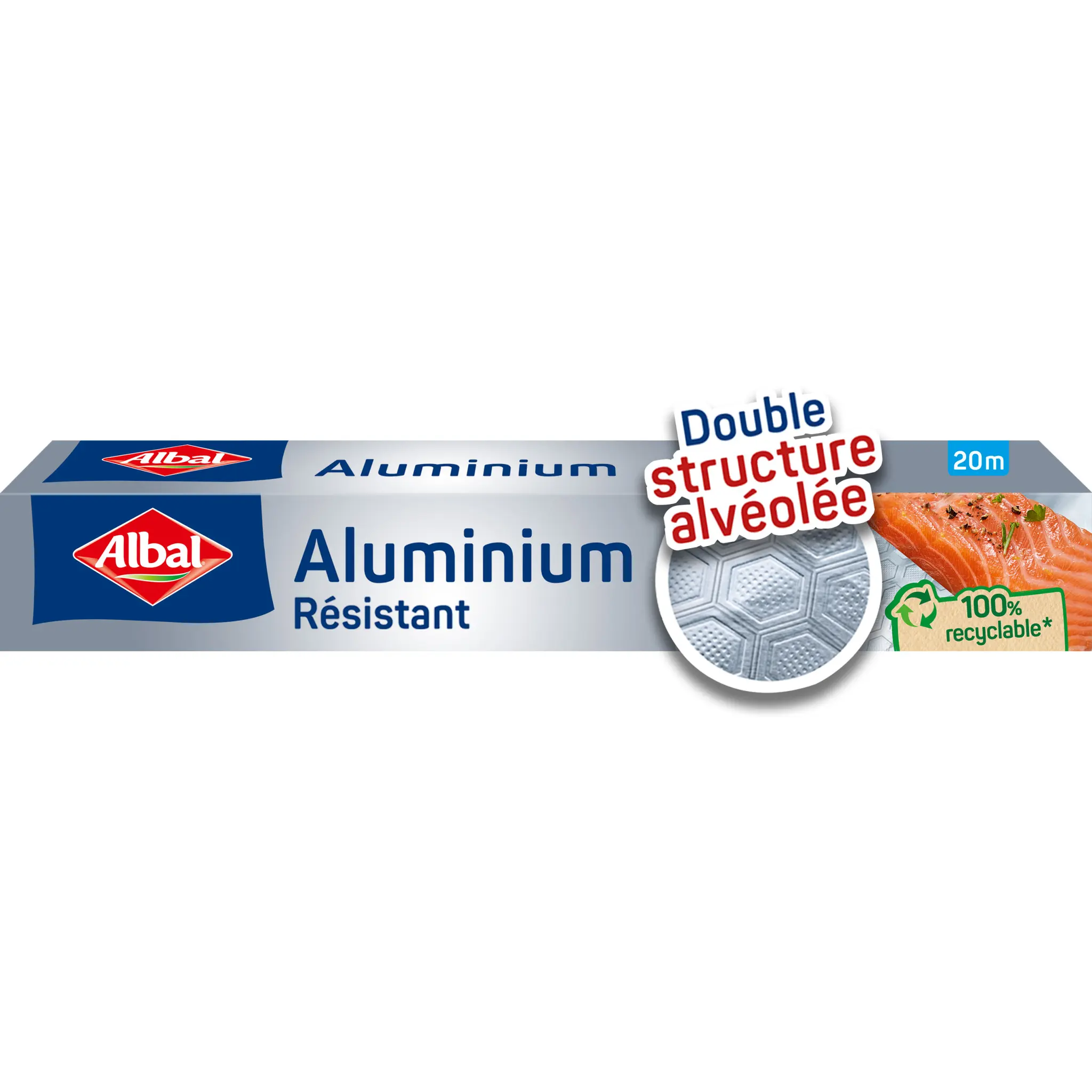 ALBAL Papier aluminium résistant 20m