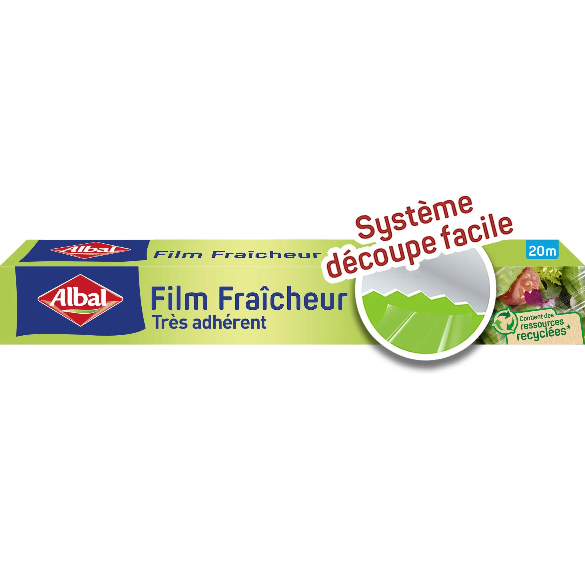 ALBAL Film fraicheur 70% de ressources recyclées