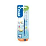 PILOT Stylo Frixion Ball Bleu encre Bleu + recharge - Pool Party