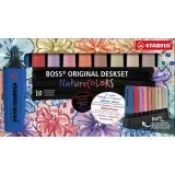 STABILO Surligneurs x10 BOSS Original Nature Colors Flowers