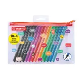 STABILO Trousse Stylos x14 PointeMax Nylon 0,8mm