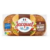 JACQUET Pain burger géant à la farine complète