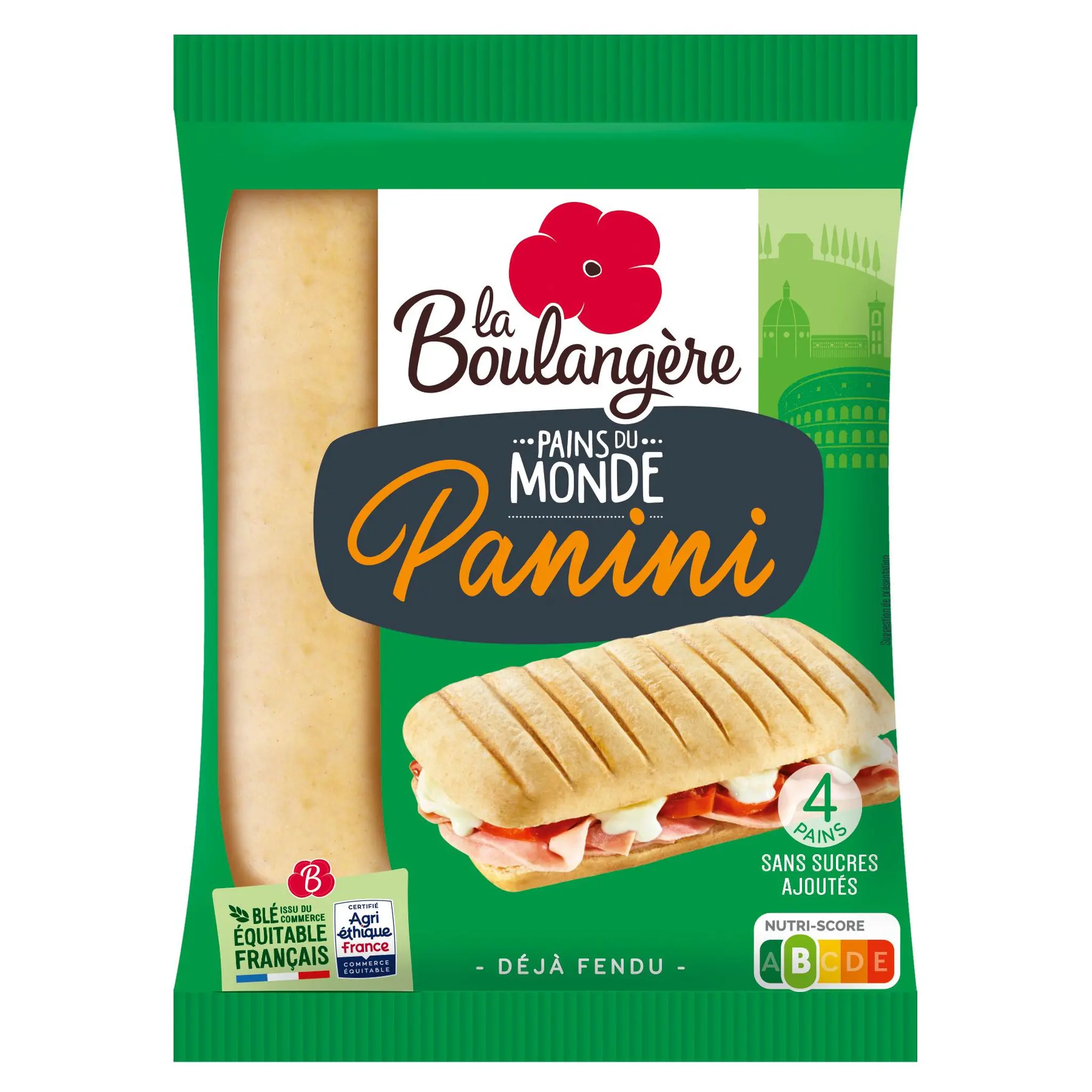 LA BOULANGERE Pain du monde panini