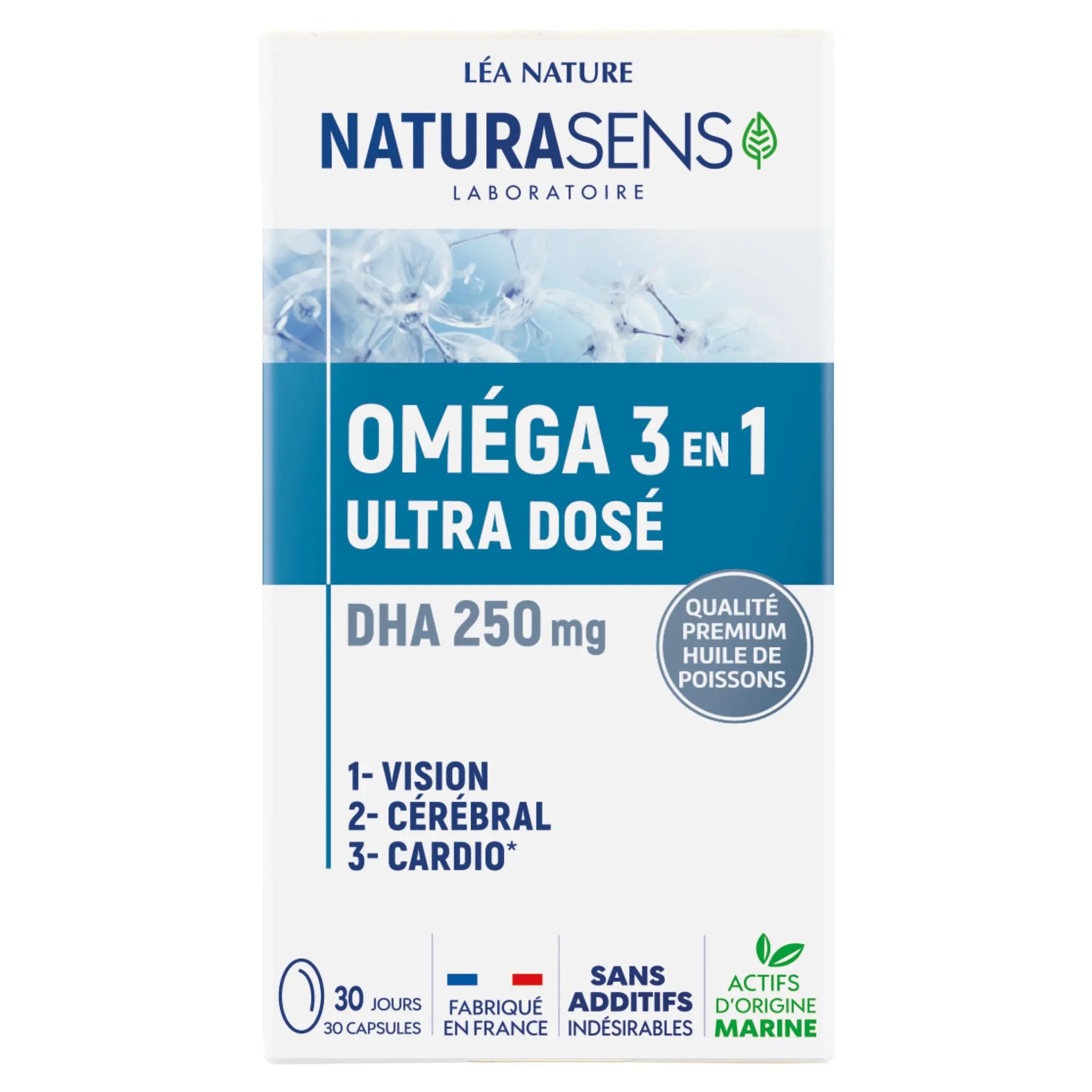 NATURASENS Complément alimentaire oméga 3 en 1