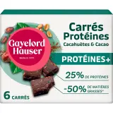 GAYELORD HAUSER Carrés protéines+ aux cacahuètes et cacao