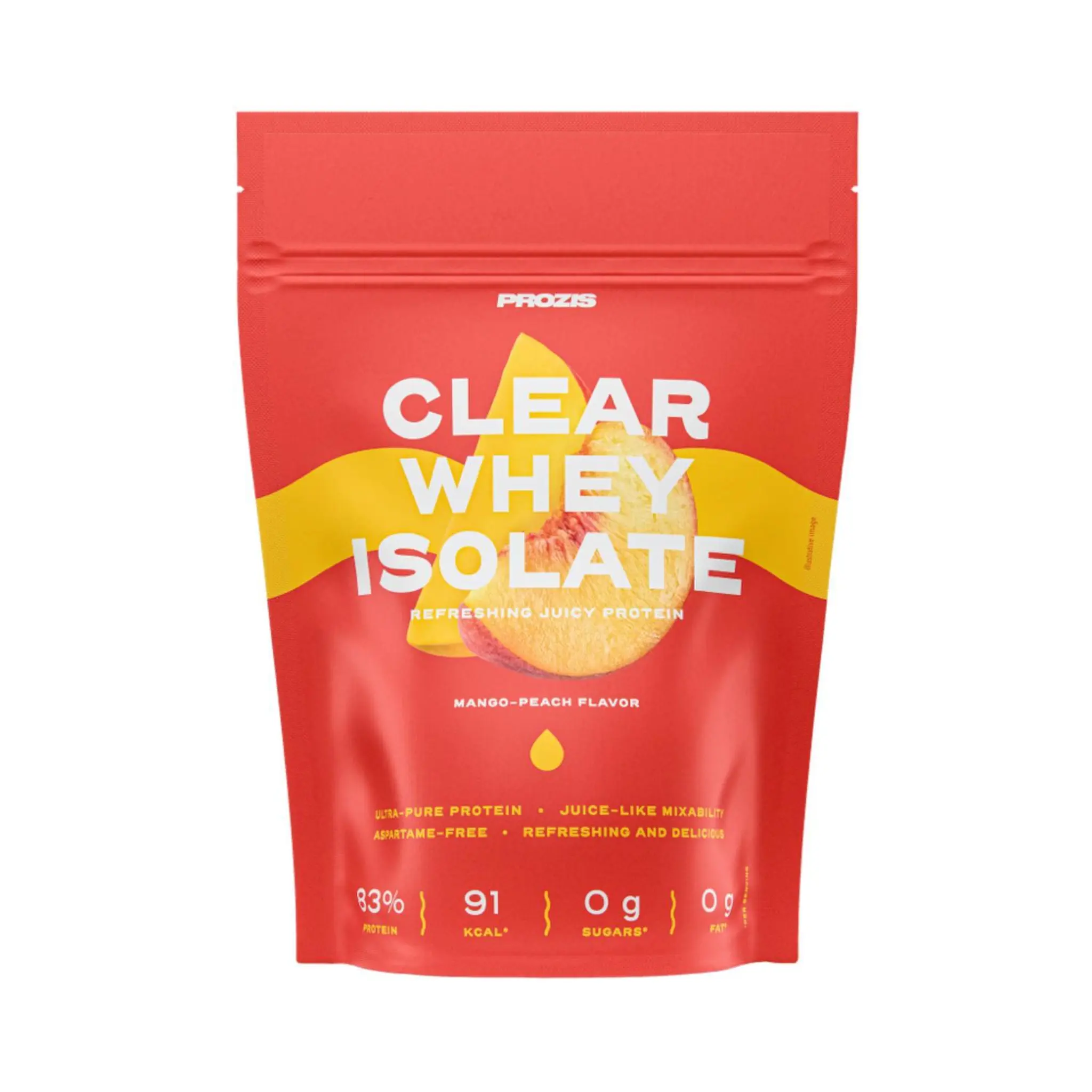 PROZIS Clear whey isolate saveur mangue pêche