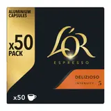 L'Or Espresso delizioso café en capsules x50 intensite 5 - 260g