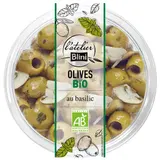 L'Atelier Blini Olives Vertes Dénoyautées au Basilic Bio 150g