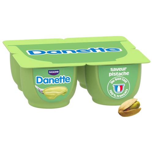 Danette Crème Dessert Pistache 4x125g