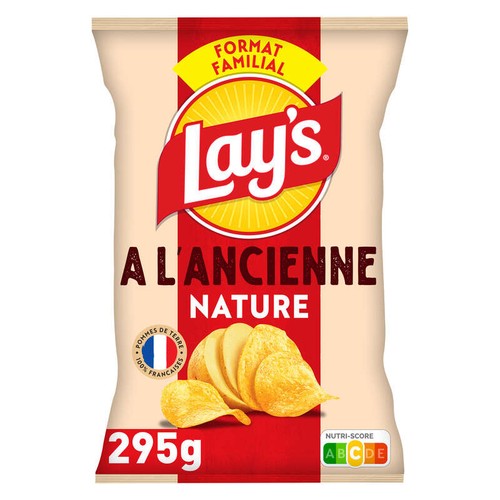 Lay's Chips à l'Ancienne Nature 295g