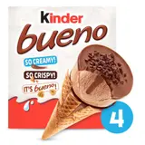 Kinder Bueno Cônes Glacés x4 248g