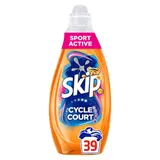 Skip Mon Cycle Court Parfait Lessive Liquide Intensité Max Sport Active x39 Lavages